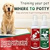 Clawzbey Dog Potty Spray Set, No-Go Spray & Here Potty Training Spray, Puppy Essentials, Stops Urination & Marking, Indoor and Outdoor Use (3.4 fl oz, 2 Pack) #1