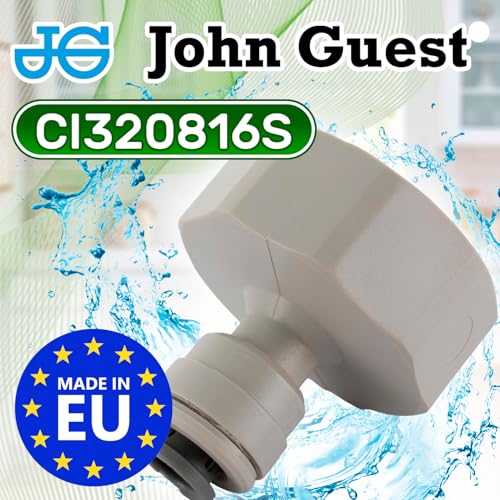 Kranadapter Ø 1/4 x 3/4 mit Originalcode CI320816S für John Guest - 5 Jahre Garantie ONIX TECH