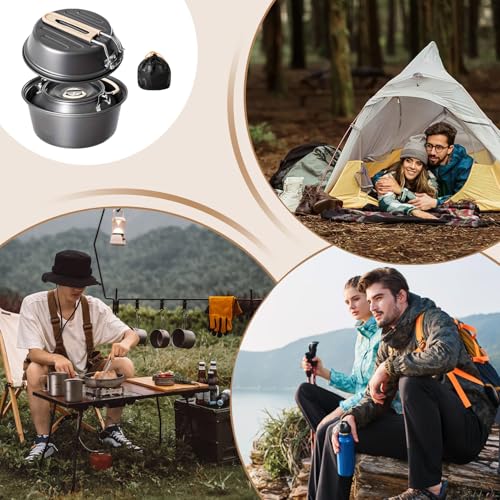Batterie de cuisine de camping légère pour éviter le matériel lourd - 4