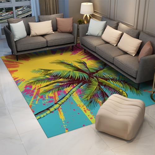 Tapis lavable antidérapant fini les taches dans le salon - 4