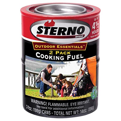 Sterno 7-Ounce Outdoor Cooking Fuel, 2-Pack