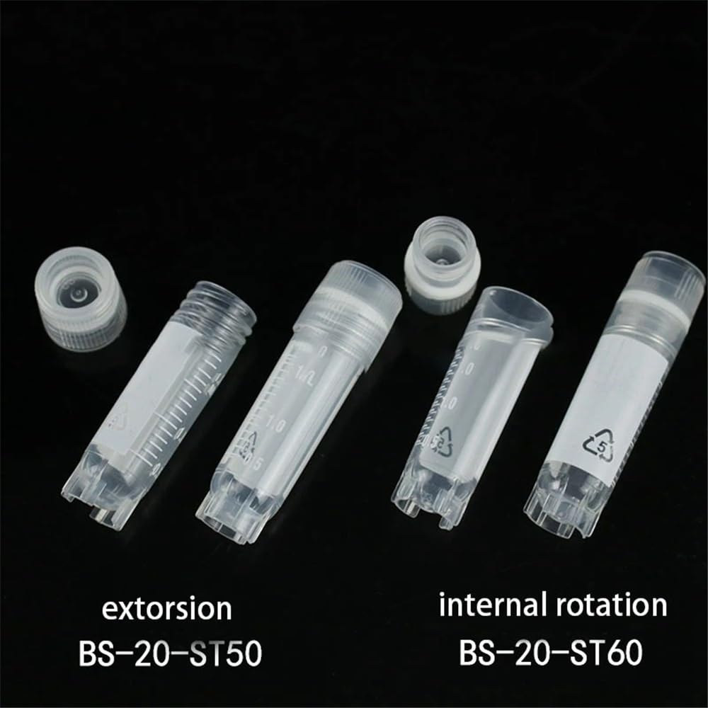 Laborausstattung und -bedarf 100 teile/los 2 ml Kunststoff Fläschchen Rohr Mit Schraube