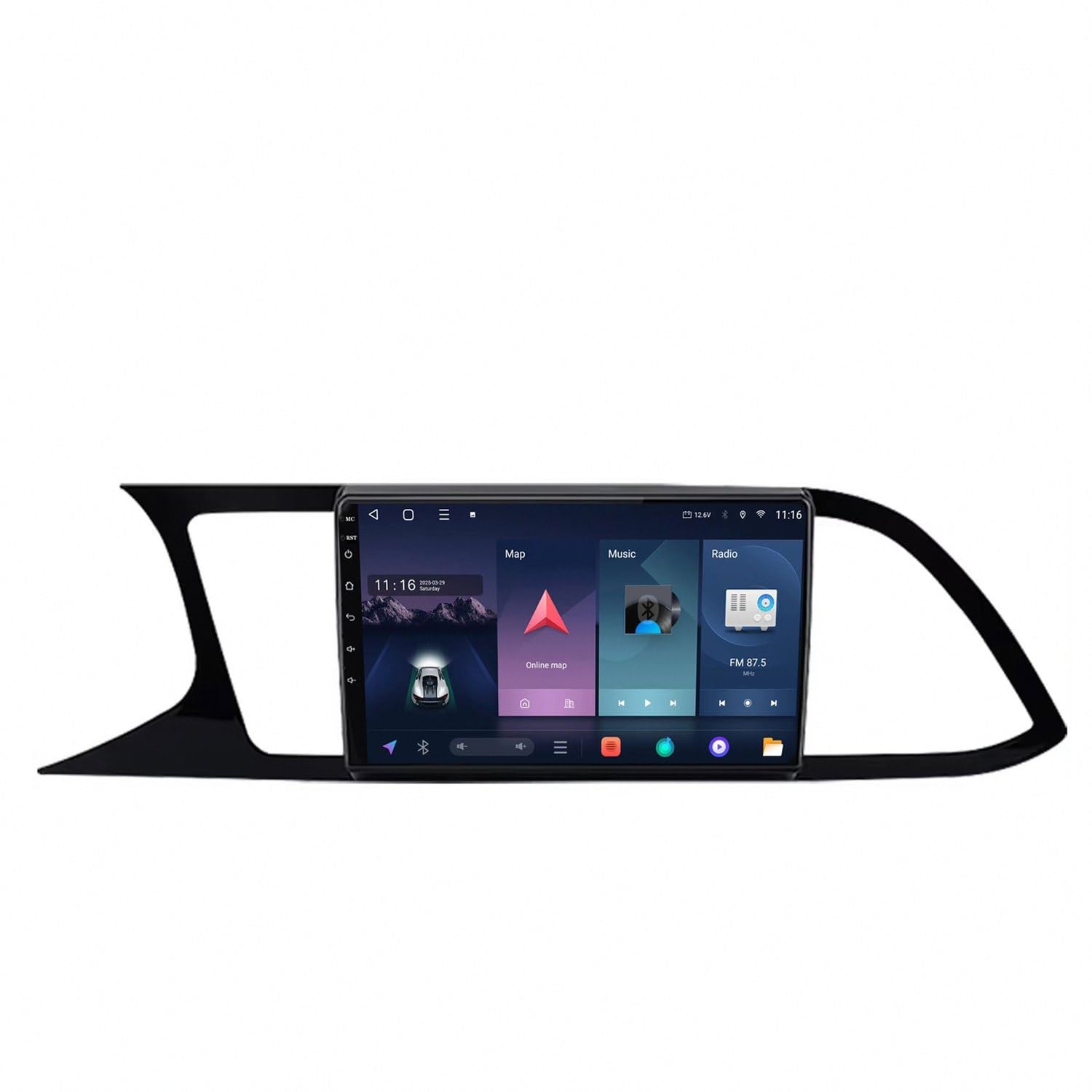 Android Auto Seat Leon 3 inalámbrico pantalla bluetooth autoradio 2012-2020 8