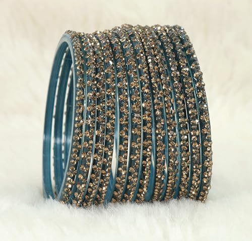 Indian Glass Bangle Set for Wedding/Anniversary/Party