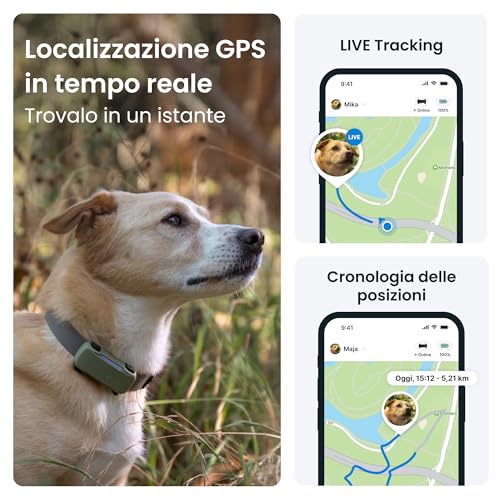 Tractive Smart Dog Tracker | Editie 2025 | Real-time GPS-tracking | Ontsnappings- en gezondheidswaarschuwingen | Vitals Monitoring | Marktleider (Bundle (Zwart)) - Afbeelding 3