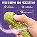Mystic Pickle - Magic Fortune Teller with +100 Witty Responses - Unveiling The Briny Secrets of The Universe - Endless Entertainment with Friends, Family, Classroom Students - Best Novelty Gag Gift!