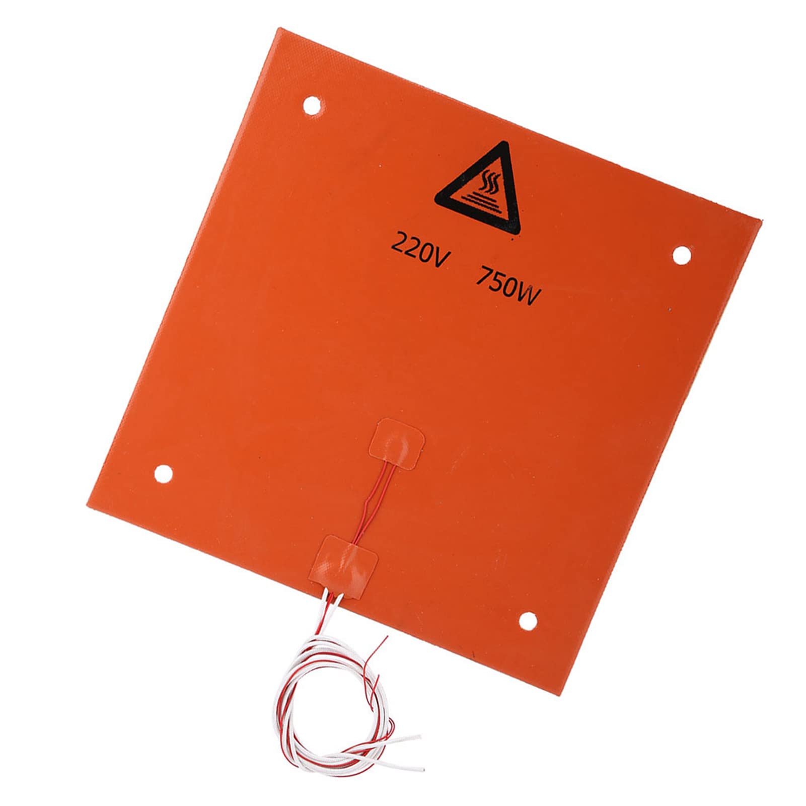 Akcesoria do drukarek 3D, silikonowa płyta grzewcza Silikonowa podkładka grzewcza 220V 750W 300x300mm (310 * 310MM)