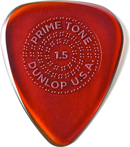 Plectres Dunlop 510P Primetone 1.50mm rigides antidérapants pour guitare