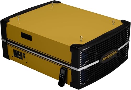 Powermatic Sistema de filtración de aire para carpintería, filtro de 5 micrones, 1196 CFM, 1Ph 115V (modelo PM1200)