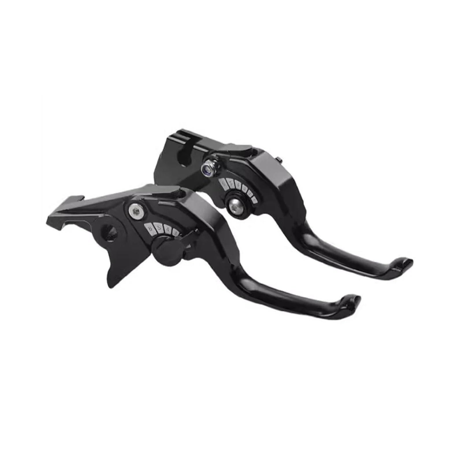 Ahrpkamerd One Color Motorcycle Brake Lever For Tenere 700 For T700 T7 For Xtz700 For Tenere700 Motorcycle Accessories Two Finger Short Brake Clutch Levers Handle Brake Lever Brake Clutch(4)