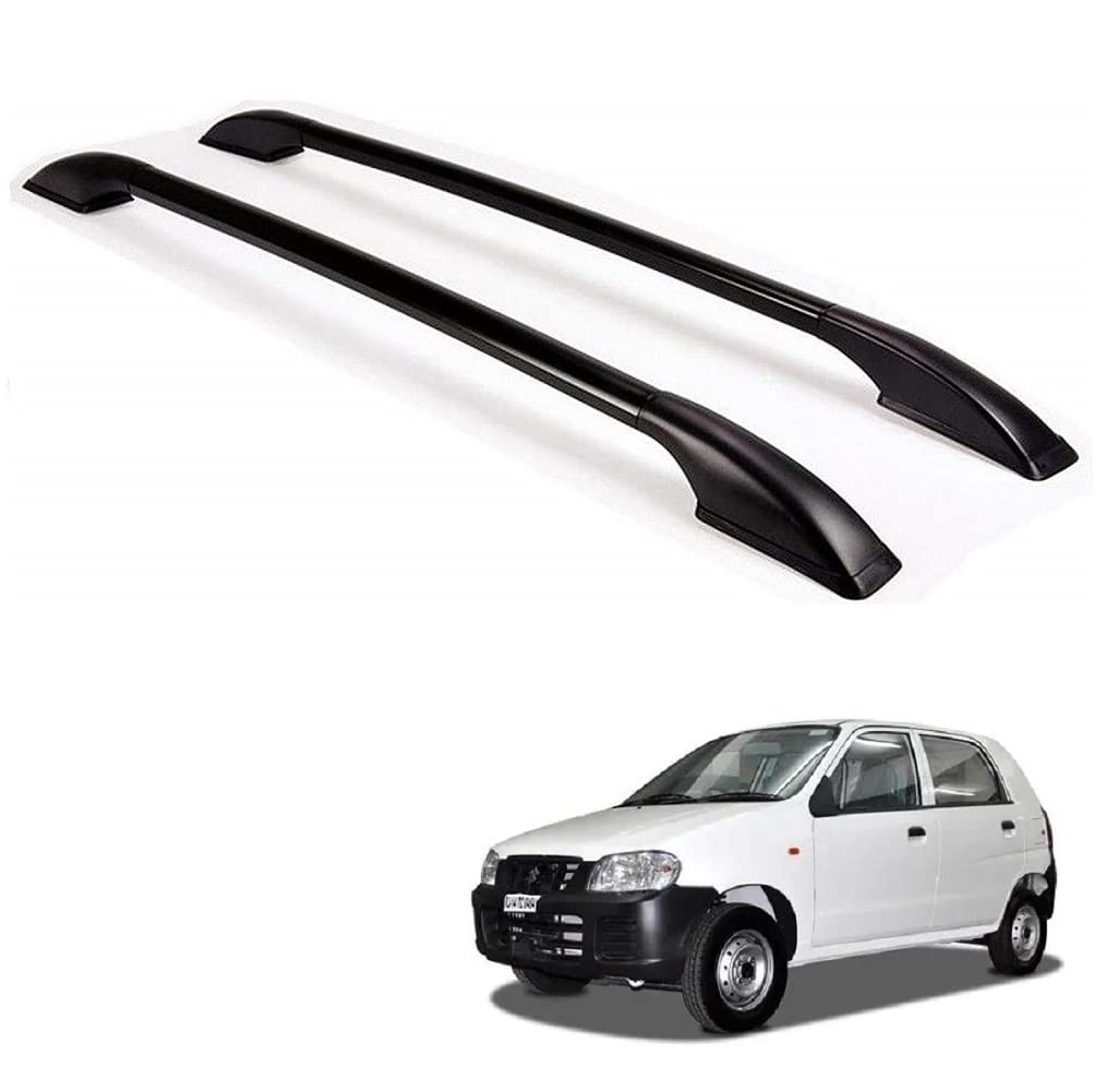 Car Non-Drilling Metal Roof Rail Black Set Suitable for Maruti Suzuki Alto-picture-31