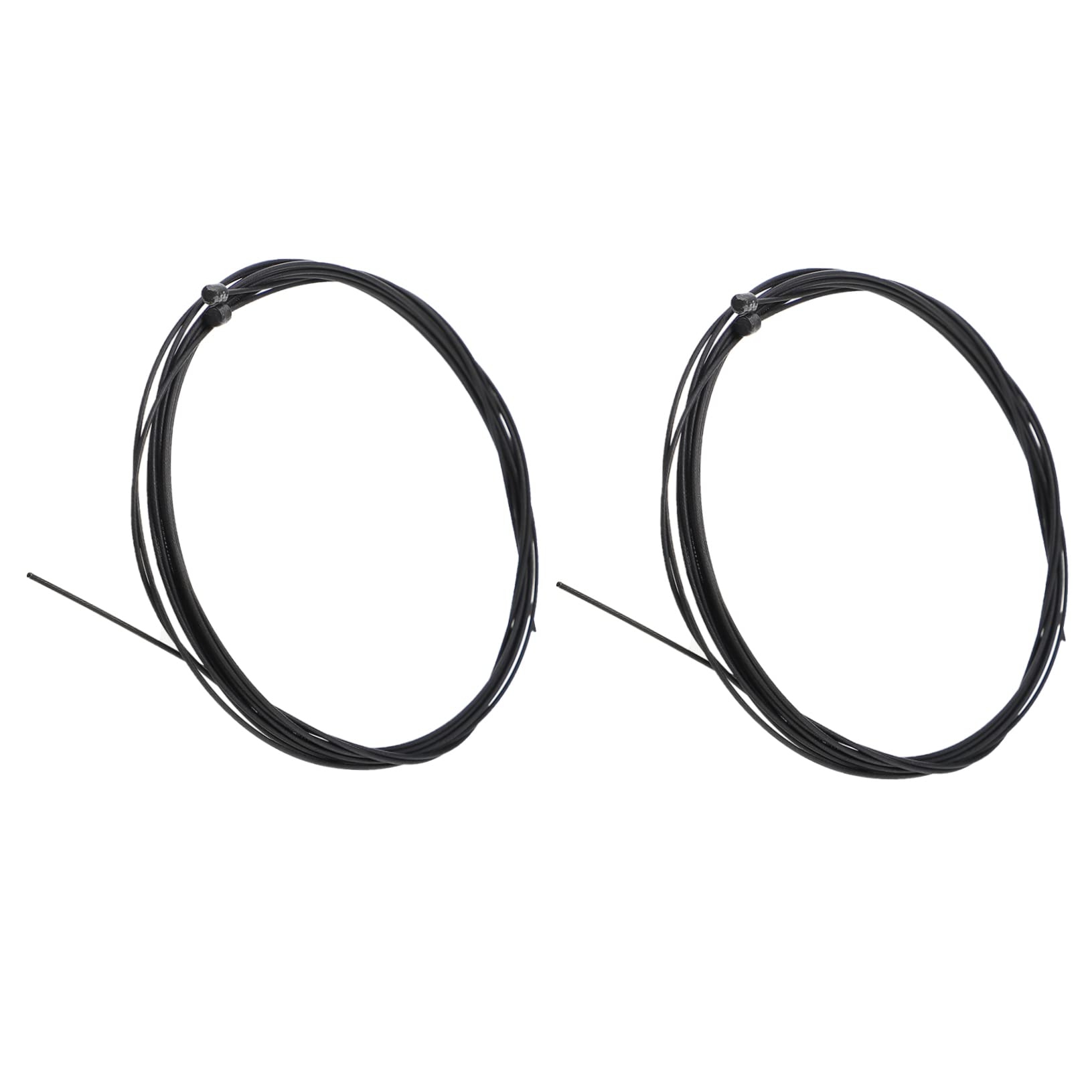 KOMBIUDA 2Pcs Bike Brake Cable Inner Wire for Front and Rear Braking Front Rear Bike Accessory for Cycling