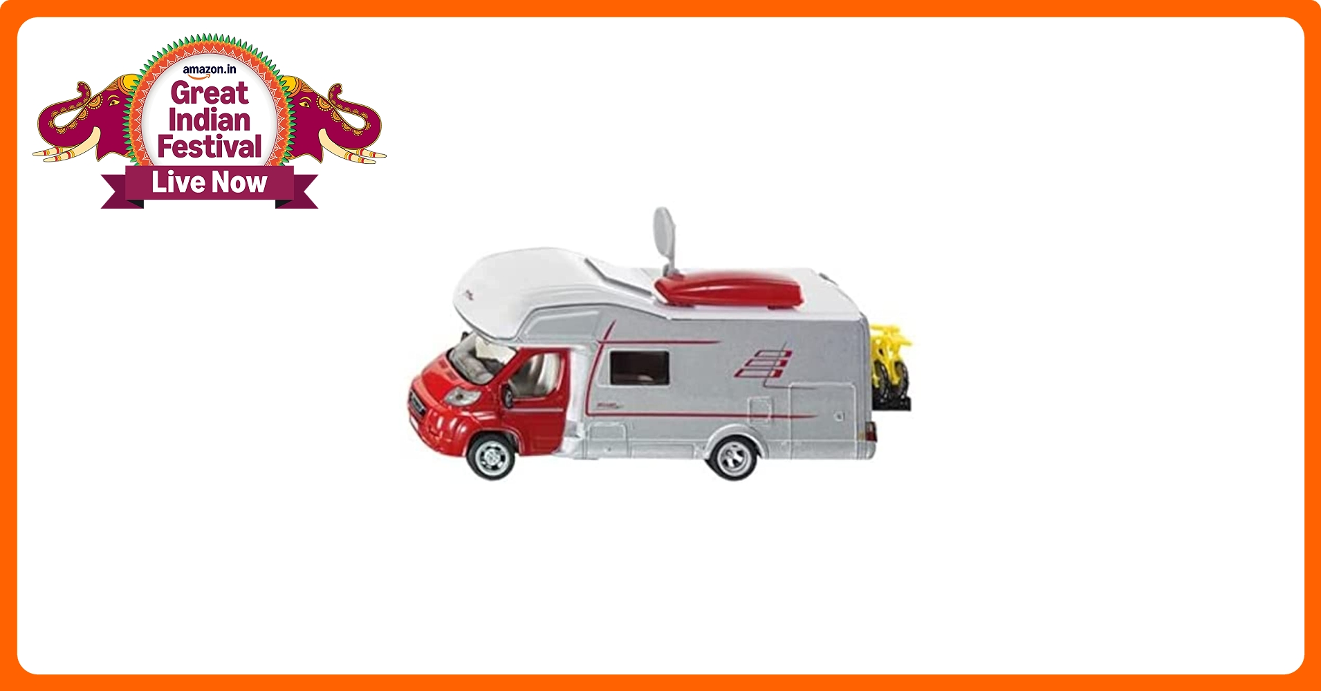 Siku Hymer Caravan RV #1934 : Amazon.in: Toys & Games