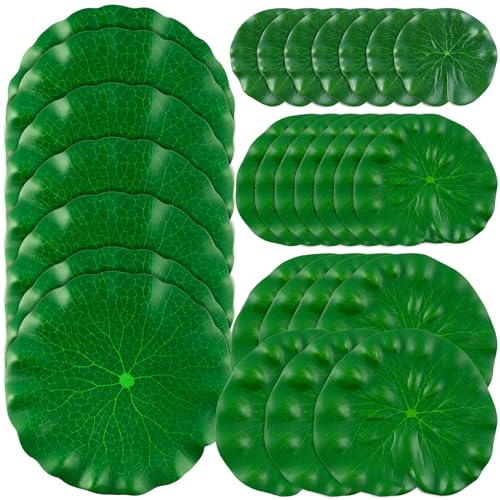 WhistenFla 28 Pcs Lily Pads