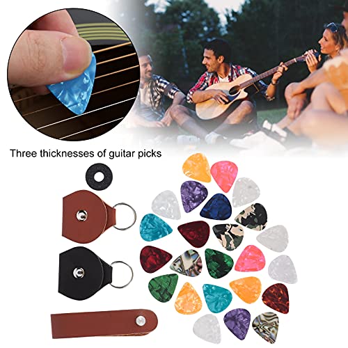 médiators de guitare 28 pièces ensemble de médiators en cuir PU celluloïd 3 types d’épaisseur accessoires d’instruments… - Les Beatles, Paul McCartney, John Lennon, RIngo Starr, George Harrison médiators de guitare 28 pièces ensemble de médiators en cuir PU celluloïd 3 types d'épaisseur accessoires d'instruments… – Image 7