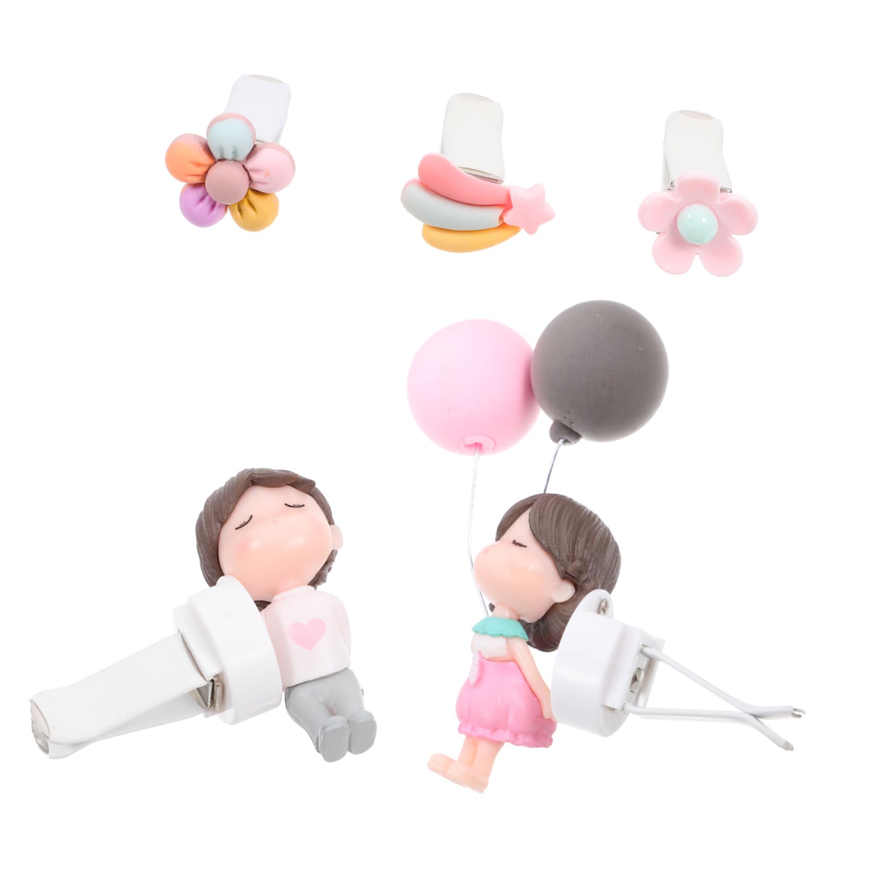 GLEAVI 25pezzi Clip Per Aria Auto Decorazioni Carine Per Ventilazione e Profumazione Di Ornamenti Forma Di Cartoon Profumatori Per Auto Con Aromi Inclusi