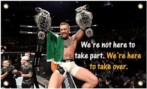 3x5 Ft Conor Boxing Polyester Flag - Inspirational Office Gym