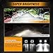 Auxbeam FA Series 3 Inch LED Cubes with DRL 2 Modes Spot Beam Offroad Lights 20W Driving Spotlights A-Pillar Ditch Lights for 4x4 Truck Car ATV Motorcycle, Pair