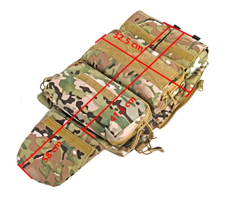 Panneau De Pochette Chargeur TRI TMC MOLLE Pour AVS JPC2.0, Neuf