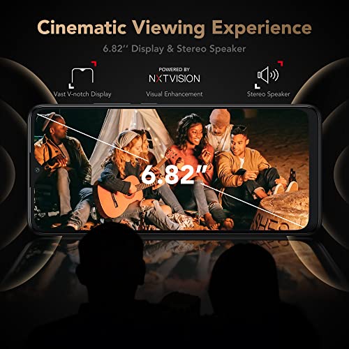 Tcl 30Xl |2022| Unlocked Cell Phone, 6.82 Inch Vast Display, 5000Mah Battery, Android 12 Smartphone, 50Mp Rear+13Mp Front Camera, 6Gb Ram + 64Gb Rom, Us Version, Dual Speaker, Night Mist (No 5G) #TOP2