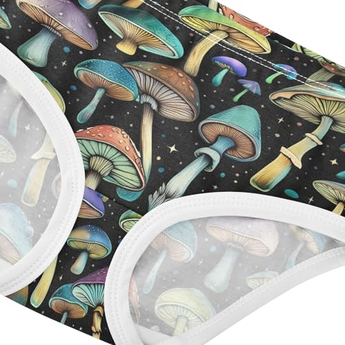 Mushrooms Toddler Girls's Underwear 2T 202c16244