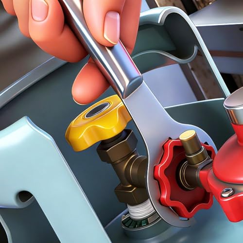 Llave para quitar válvula de tanque de gas 6 Imagen adicional