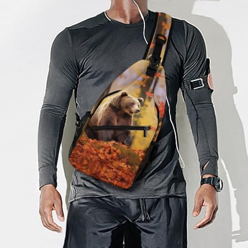 Mochila tipo bandolera Blanca para senderismo y uso casual miniatura 7