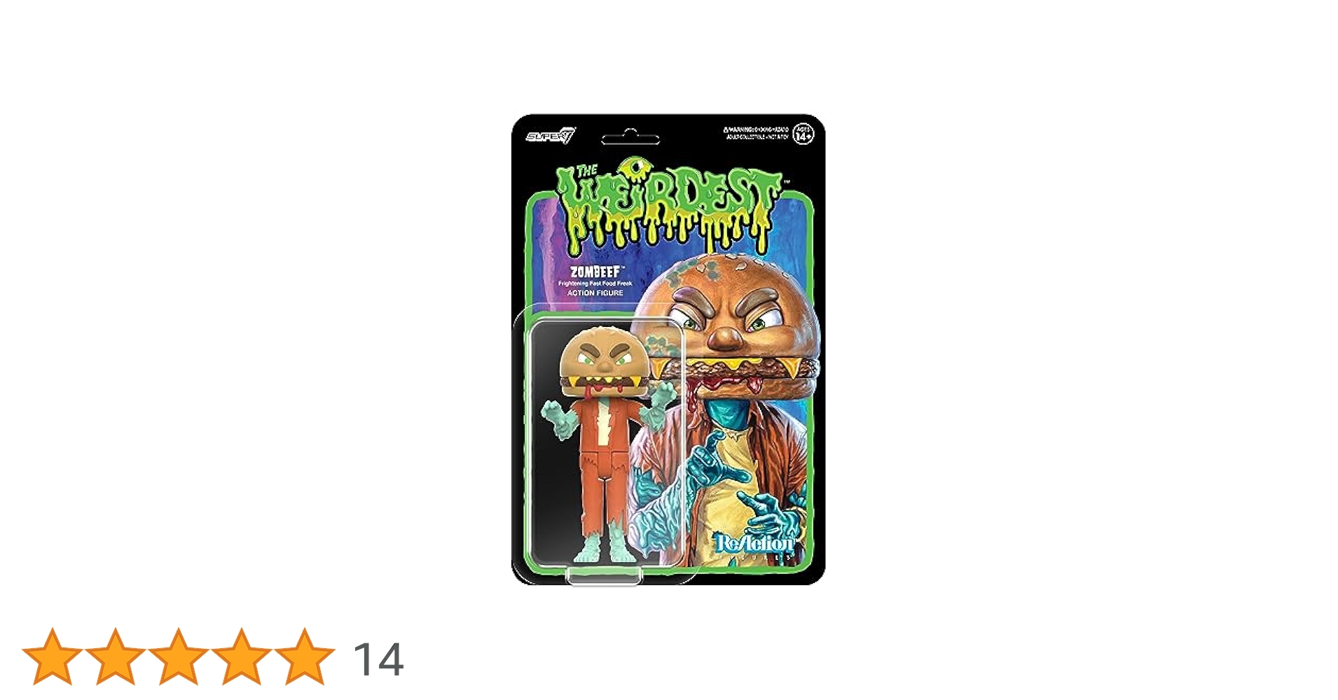 Amazon.co.jp: Super7 The Weirdest Zombeef - 3.75インチ