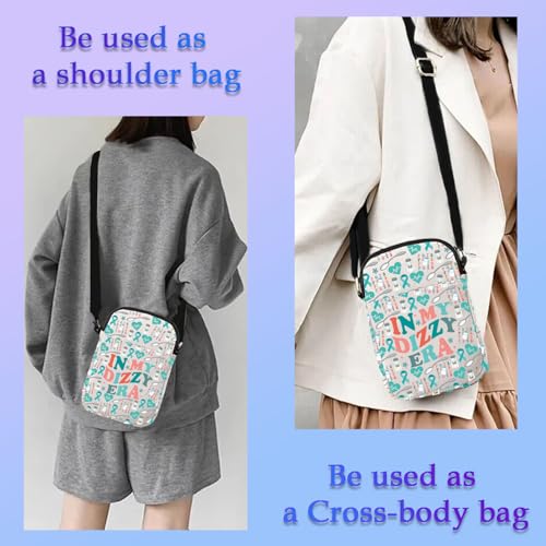 XYANFA Pots Awareness Gift Pots Syndrome Postural Orthostatic Crossbody Bag Pots Medical Bag Dysautonomia Awareness Bag 5