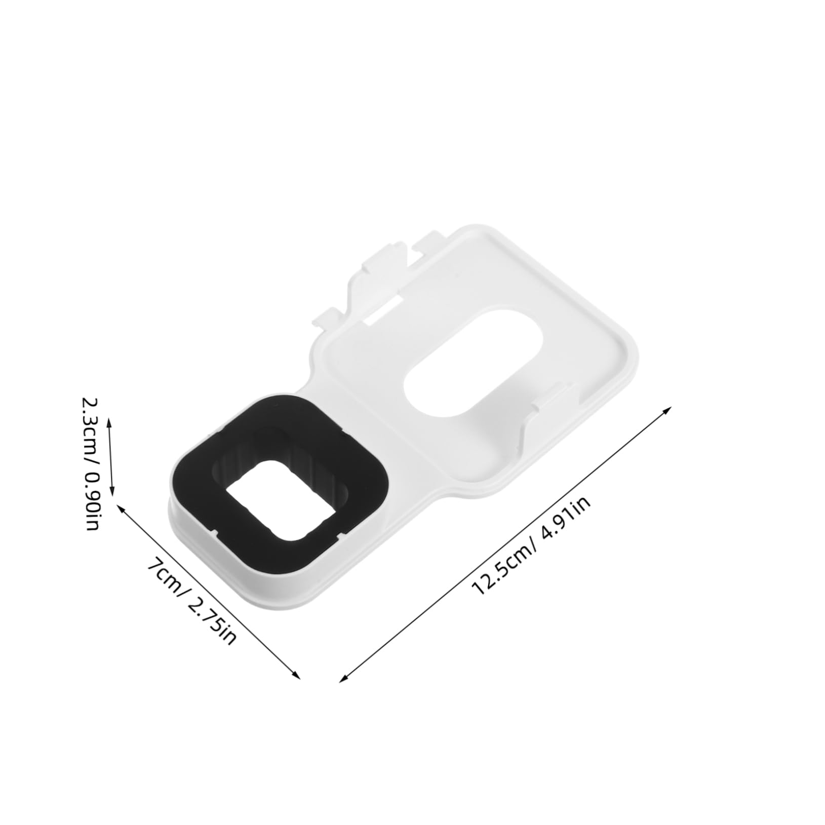 BESTYASH Stable Mounting Brackets for Power Supplies Compact Design Abs Material No Drilling Required
