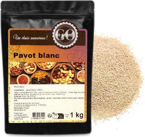 Pavot blanc 1000 g- LA PLANTIGO