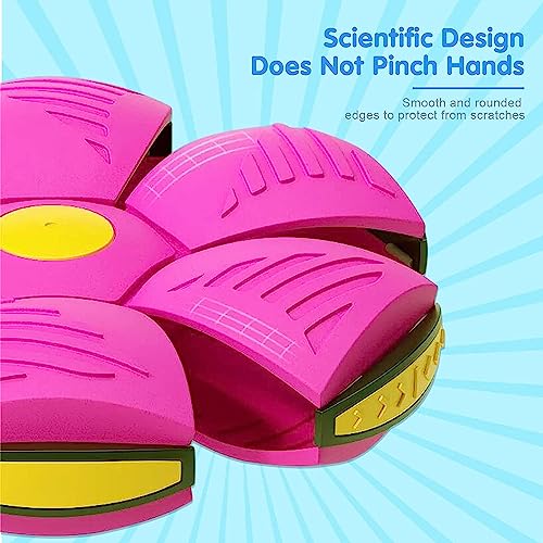 WACURRENTHYD New UFO Pet Flying Saucer Ball, Portable Flying Toys Creative Fly Saucer Stomp Magic Balls - Image 3
