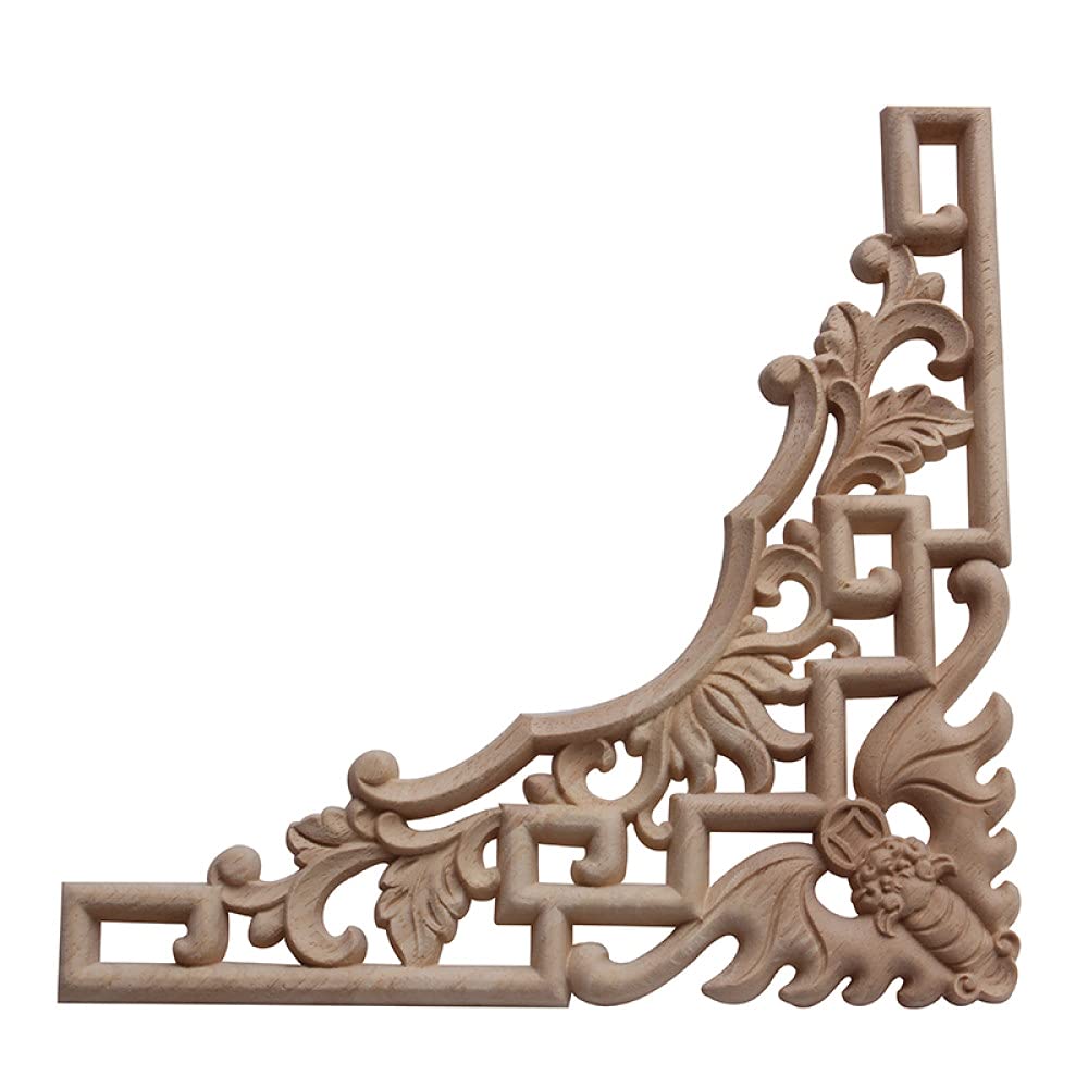Rénover un meuble ancien avec une applique en bois massif sculpté motif fleur