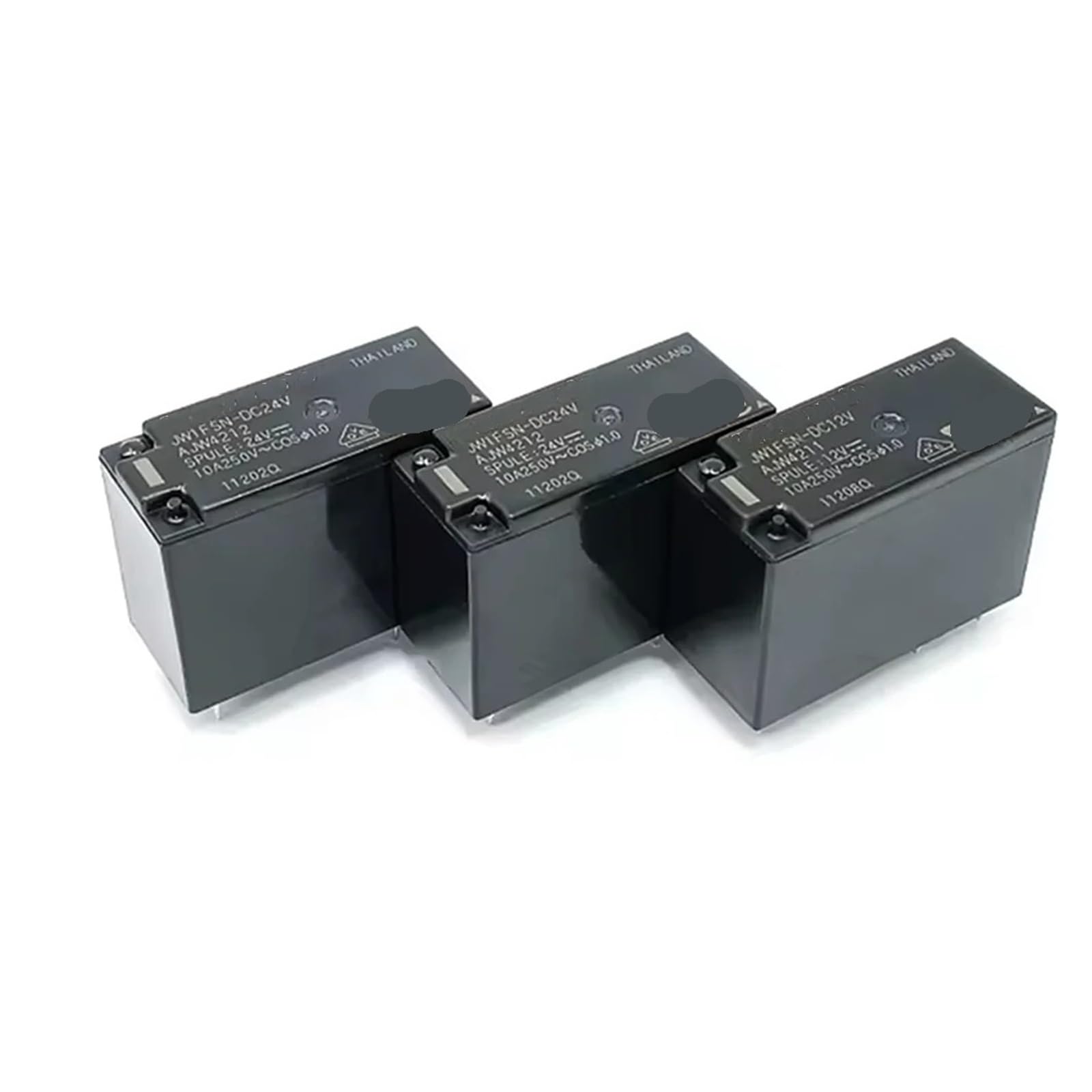 PKNVKZIDK 5pcs JW1FSN-DC5V Power Relay 10A 250VAC 5 Pins