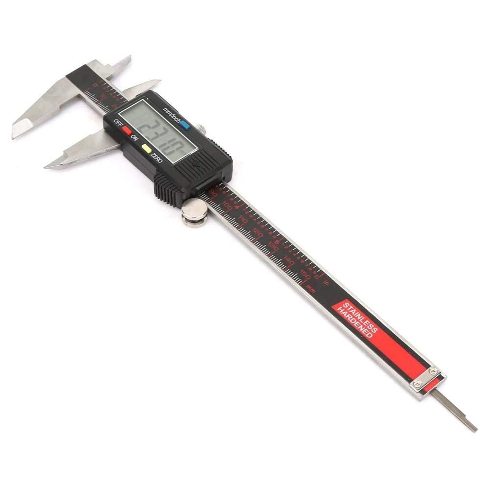 Calibro A Corsoio?, Calibro A Corsoio Digitale in Acciaio Inossidabile Resistente da 0 A 150 Mm, Strumento di Misurazione Elettronico con Micrometro, Calibro A Corsoio Ad Alta Precisione