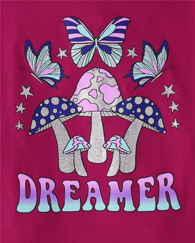 Image of The Children's Place Girls' Short Sleeve Graphic T-shirts (5-Pack)