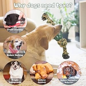   Vehomy-3-Pack-Dog-Rope-Toys-for-Aggressive-Chewers-Camouflage-Cotton-Rope-Dog-Toys-with-Rubber-Ball-Heavy-Duty-Dental-Dog-Chew-Toys-for-Large-Dogs-Tug-of-War-Interactive-Dog-Toy