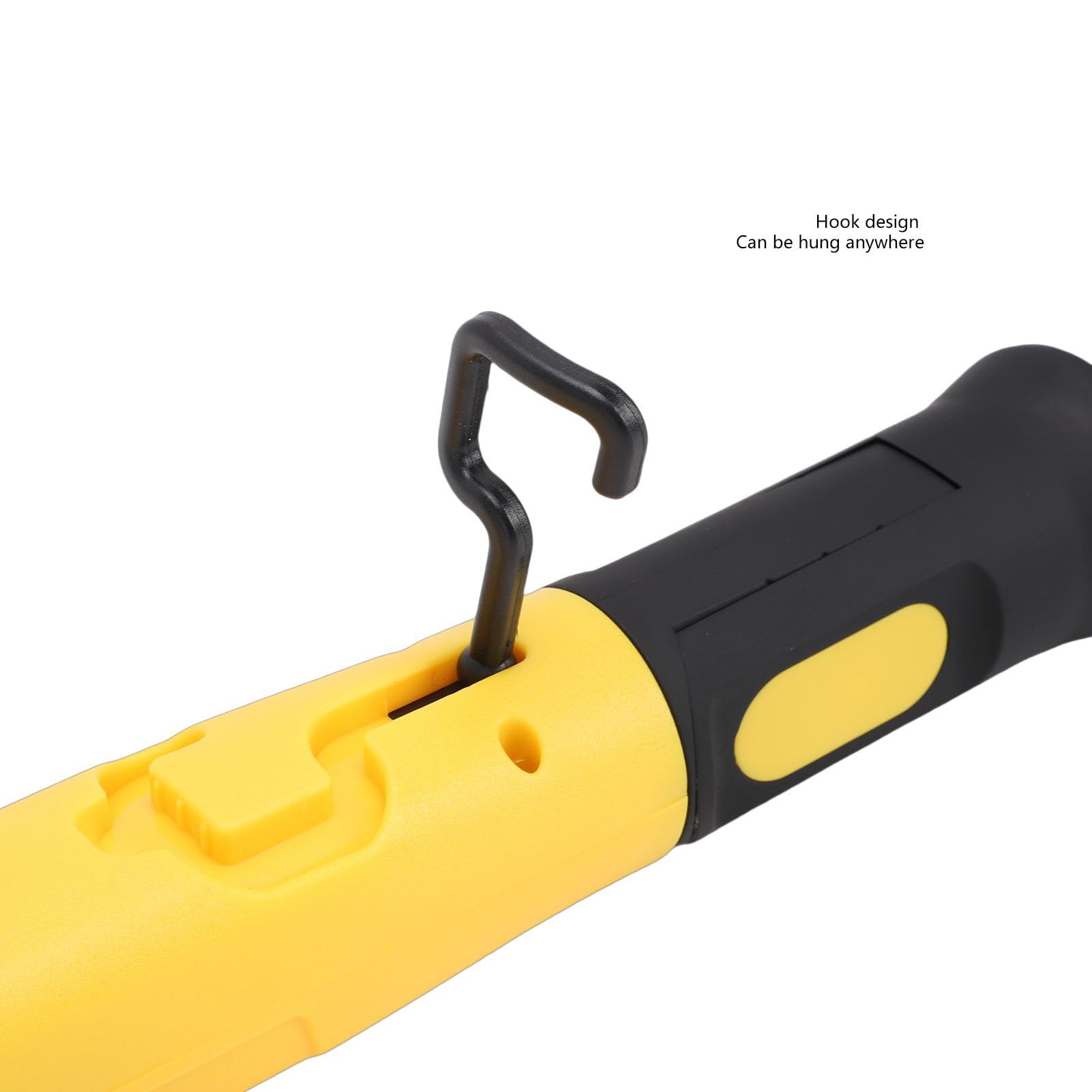Lampada da Lavoro Magnetica, Barra Luminosa da Lavoro a LED Ricaricabile da 2000LM con Batteria da 5000mAh e Rotazione di 180 Gradi, per Ispezione Sottocofano Officina Garage (YELLOW)