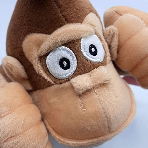 Whitehouse SUPER Mario und Freunde Plüsch 6 versch. Figuren, 20 cm, Plüschfigur Mario, Luigi, Kong, Toad, Yoshi, Prinzessin Peach, Kuscheltier, Plüschtier Stofftier (Kong)