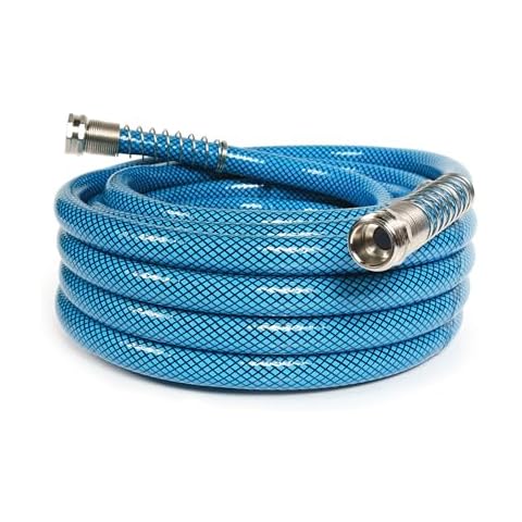 Camco TastePURE 35-Foot Premium Camper/RV Drinking Water Hose - Features a Heavy-Duty No-Kink Design with Strain Relief Ends & 5/8-Inch Inside Diameter - NSF Drinking Water Safe Certified (22843) Cover