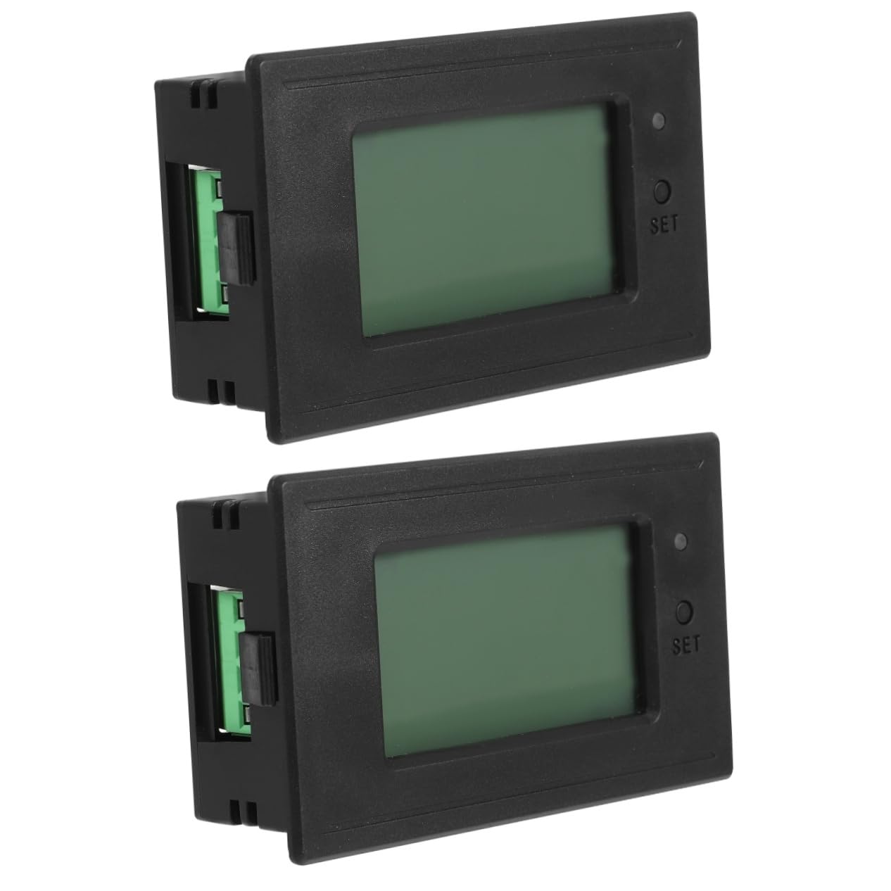 Gadpiparty 2stücke Digitaler Stromverbrauchsmonitor Mit Lcd-anzeige Leistungsmesser Für Haushaltsgeräte Präzise Spannung Energie Und Strommessung Für Überwachung Des Energieverbrauchs