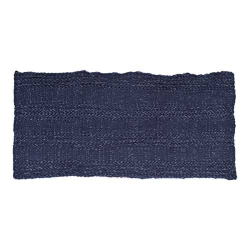 TrendsBlue Premium Winter Glitter Knit Infinity Loop Circle Scarf2