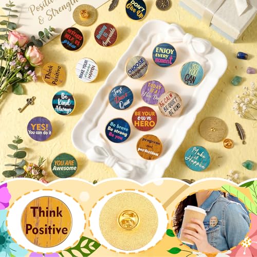 Image of Landical 30 /60 Pcs Enamel Pins Bulk Plant Flower Animal Lapel Pins Brooch Jewelry Gift for Backpack Clothes Hats Accessories