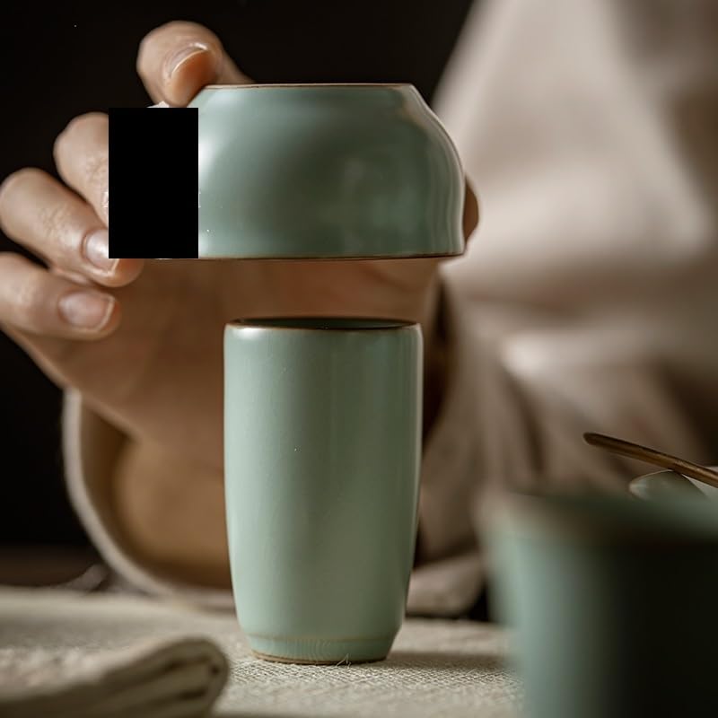 Matcha kubki podróżny kubek zapachowy dwuczęściowy zestaw do herbaty Kung Fu filiżanka do herbaty chińska filiżanka do picia herbaty zestaw do herbaty kubek do herbaty kubek do herbaty
