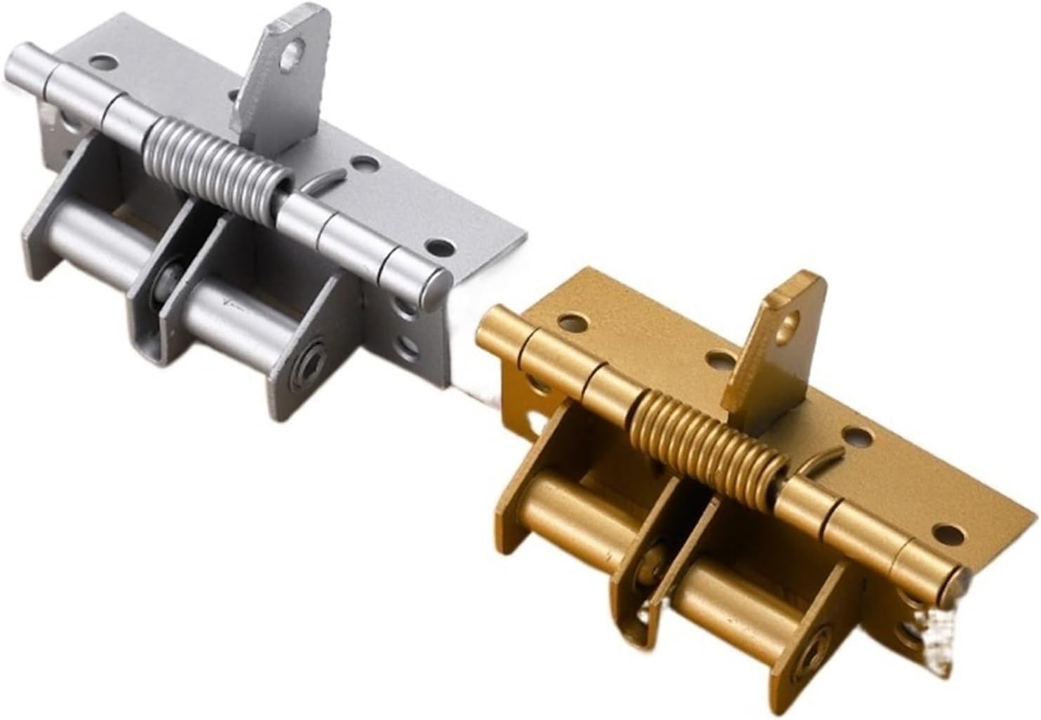 HETSHIV 3 in 1 Automatically Door Hinge Lock, 90° Automatic Self-Closing Door Multi-Function Hinges with Screws for Gate, Kitchen Cabinets, Closet, Wooden Fences, Stainless Steel (B0CKSQ96TL) Amazon Price History, Amazon Price Tracker