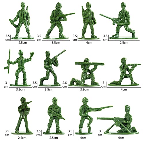 210Pcs Army Men Army Soldier Plastic Toys,Military Action Figures Playset With Mini Tank Vehicles Panzer Anti-Air Planes,Helicopter Soldier Figures And Accessories For Kids Boys And Girls #TOP3