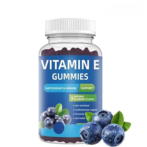 Gummies à la vitamine E, adaptés aux hommes et aux