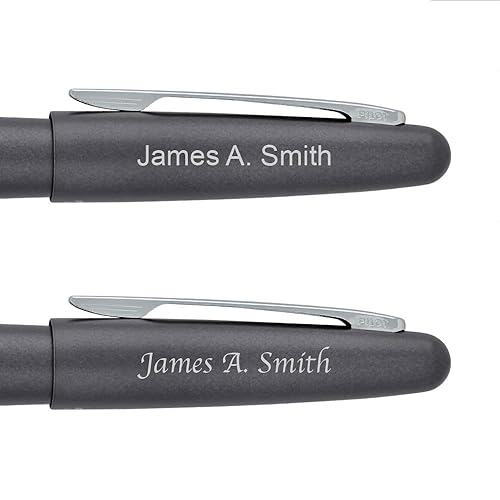 Miniatura 3 de PILOT Bolígrafo Metropolitan Retro Pop con grabado - Personalizado con tu nombre (gris)