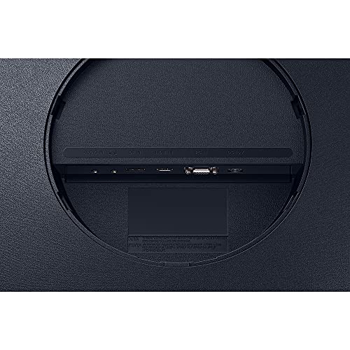 Image of Samsung T550 Series 27-Inch FHD 1080p Computer Monitor, 75Hz, Curved, Built-in Speakers, HDMI, Display Port, FreeSync (LC27T550FDNXZA)