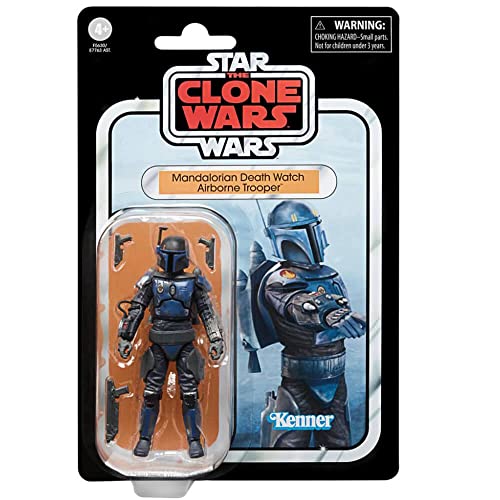 Hasbro Star Wars Vintage Mandalorian Death Watch Airborne Trooper - vue 5